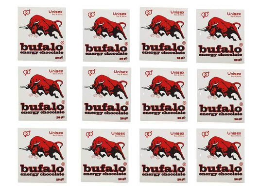Bufalo Unisex Chocolate, 20 gm X 12 pcs