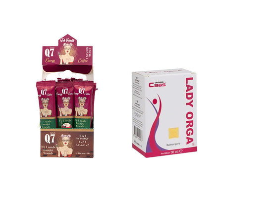 Fun Set 2 for Women: Energy Coffee & Desire Drops