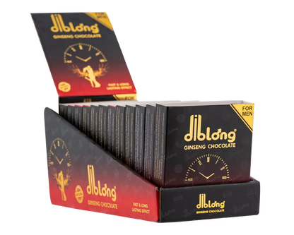 Diblong Bitter Chocolate with Ginseng 16 g