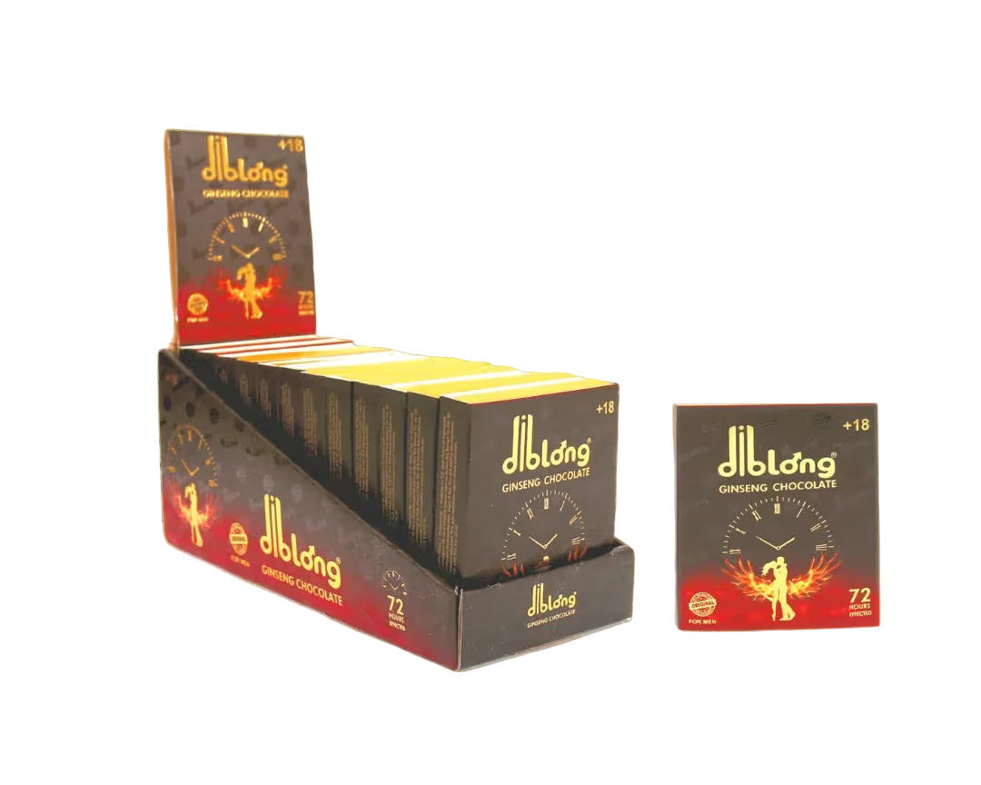 Diblong Bitter Chocolate with Ginseng 16 g