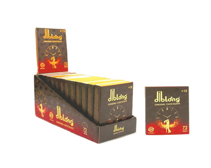 Diblong Bitter Chocolate with Ginseng 16 g