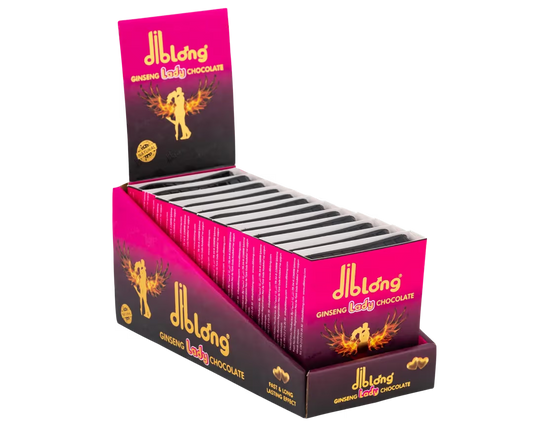 Diblong Lady Bitter Chocolate with Ginseng 16 g