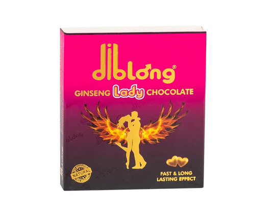 Diblong Lady Bitter Chocolate with Ginseng 16 g