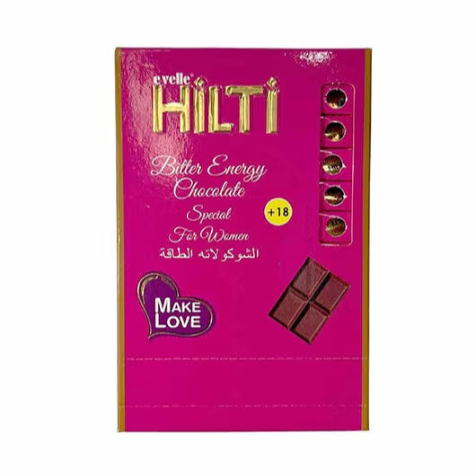 Hilti Bitter Energy Chocolate Special for Woman 25g x 12 Pieces